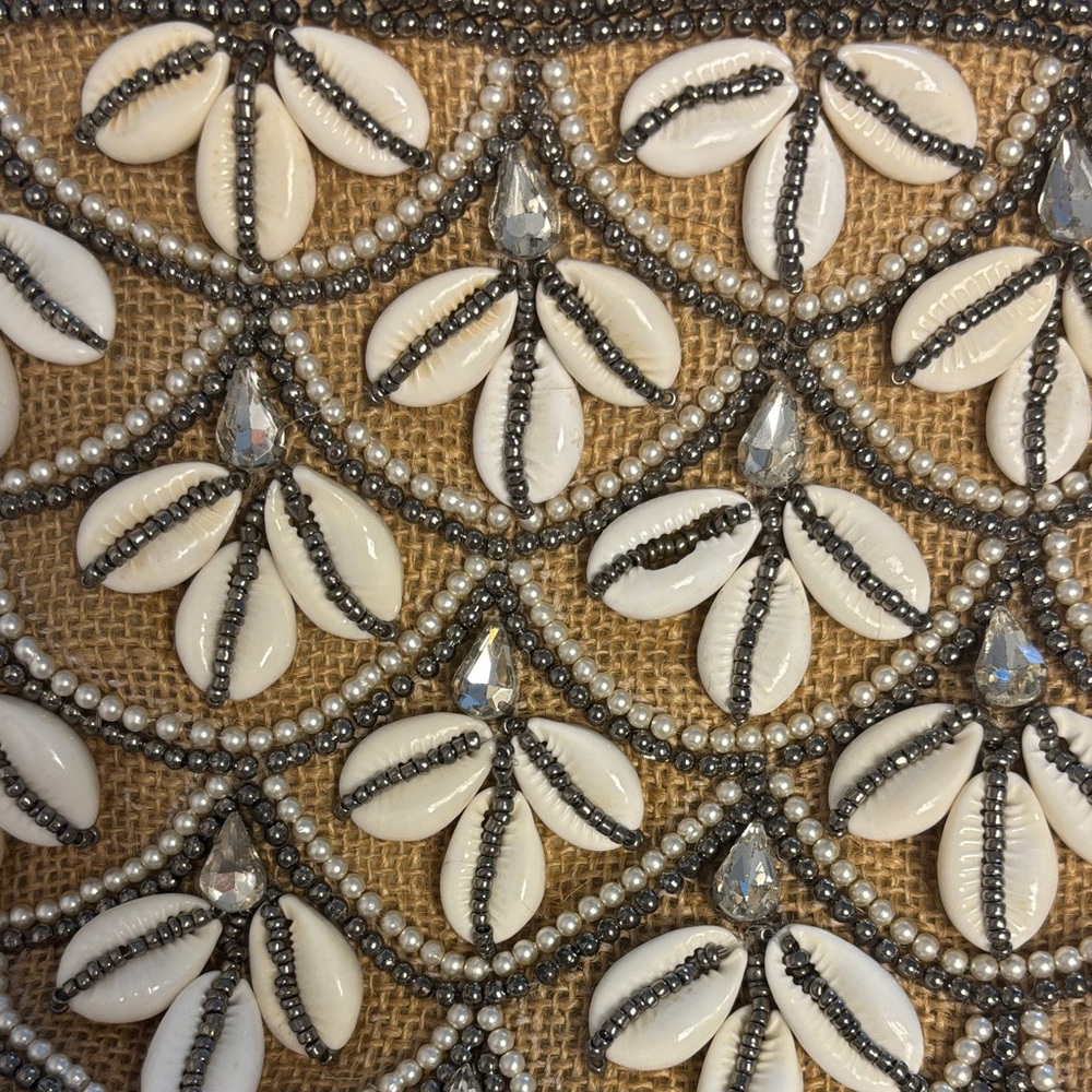 Shell-Embellished Drawstring Mini Bucket Bag In M… - image 6